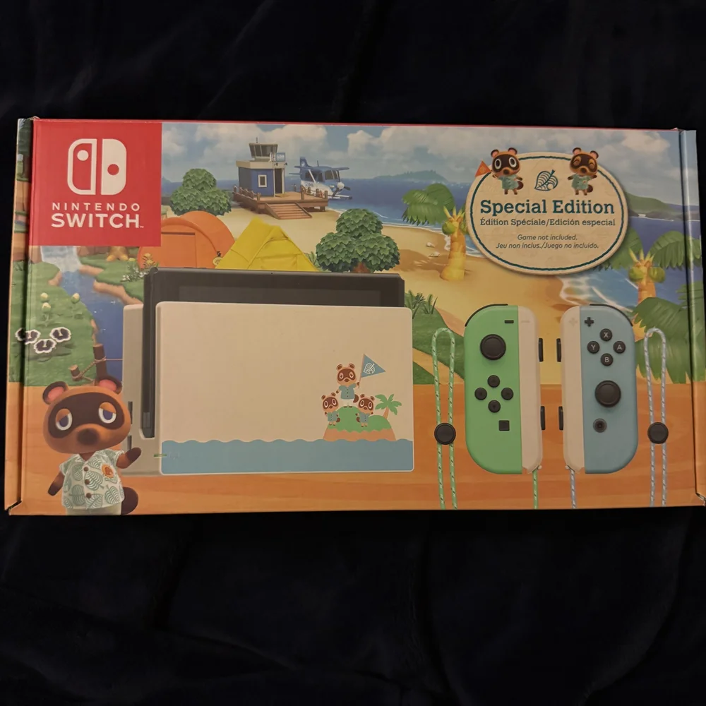 Nintendo Special Edition Animal Crossing Console - Pastel Green & Pastel Blue